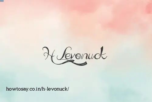 H Levonuck