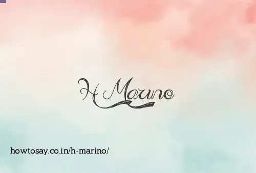 H Marino