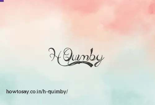 H Quimby