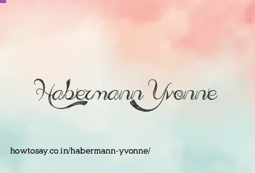 Habermann Yvonne