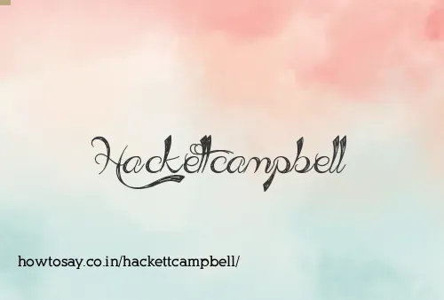 Hackettcampbell