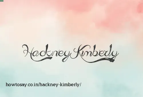 Hackney Kimberly