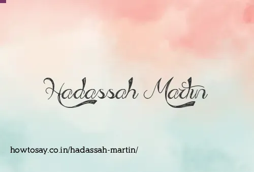 Hadassah Martin