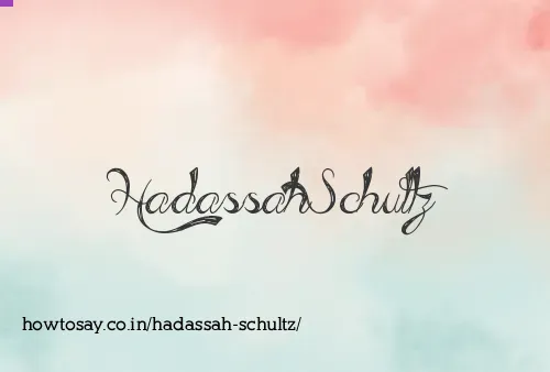 Hadassah Schultz
