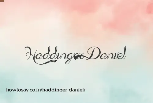 Haddinger Daniel
