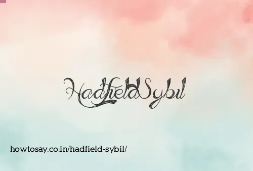 Hadfield Sybil