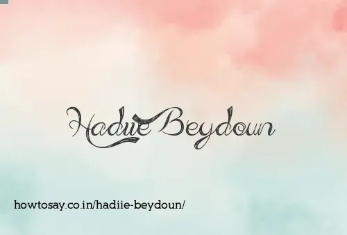 Hadiie Beydoun