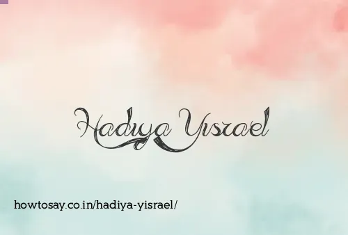 Hadiya Yisrael