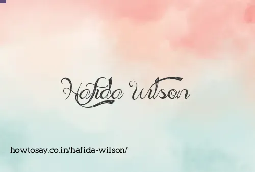 Hafida Wilson