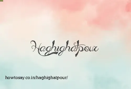 Haghighatpour