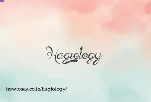 Hagiology