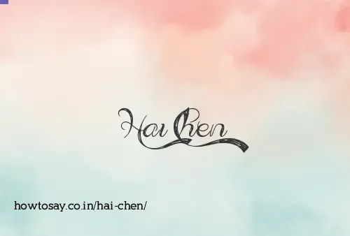 Hai Chen