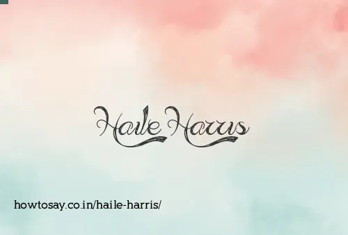Haile Harris