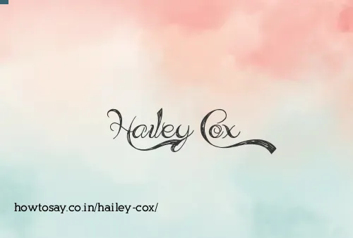 Hailey Cox