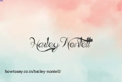 Hailey Nontell