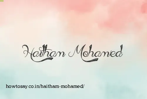 Haitham Mohamed