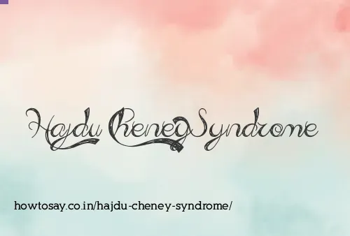 Hajdu Cheney Syndrome