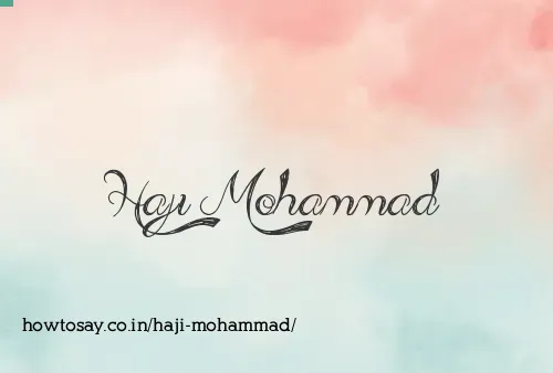 Haji Mohammad