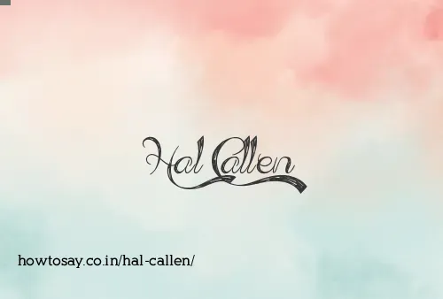 Hal Callen
