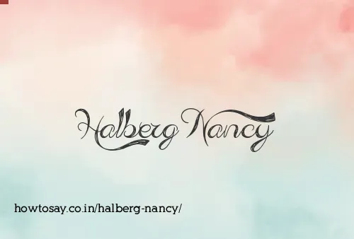 Halberg Nancy