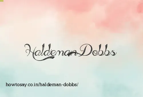 Haldeman Dobbs
