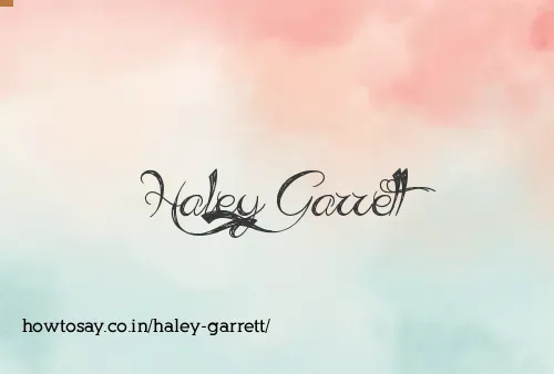 Haley Garrett