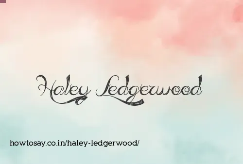 Haley Ledgerwood