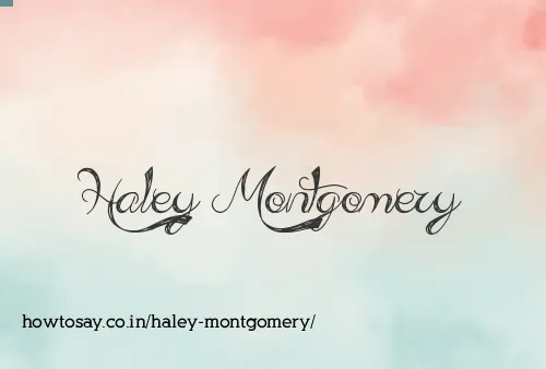 Haley Montgomery