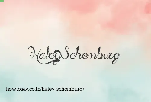 Haley Schomburg