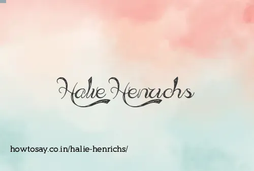 Halie Henrichs