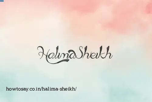 Halima Sheikh