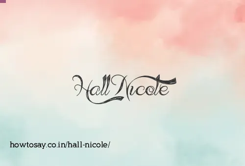Hall Nicole