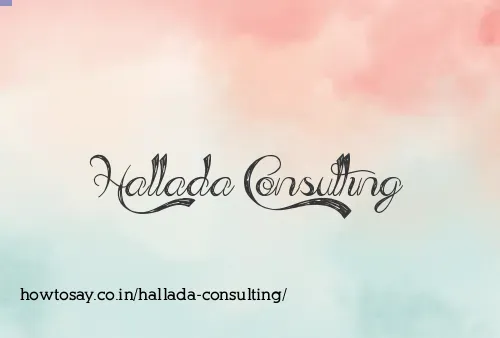 Hallada Consulting