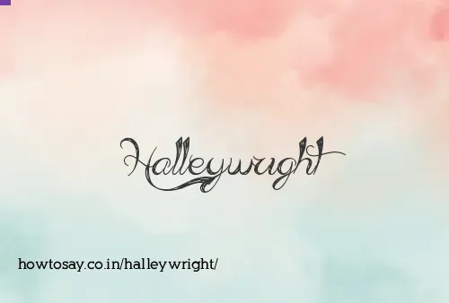 Halleywright