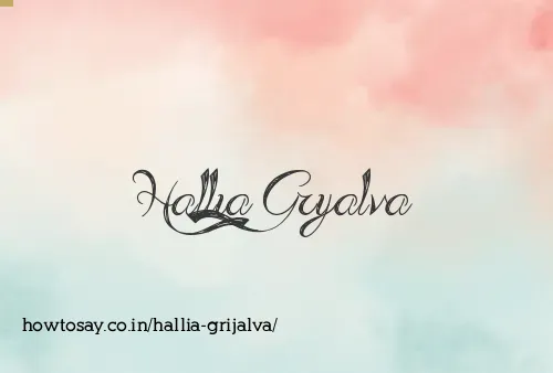 Hallia Grijalva