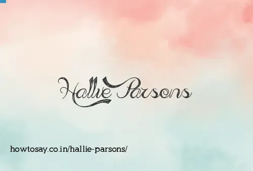 Hallie Parsons