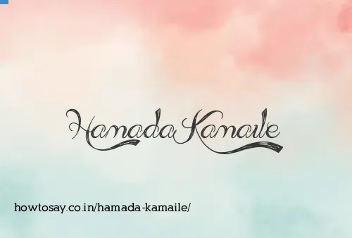 Hamada Kamaile