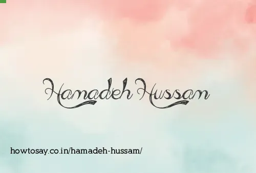 Hamadeh Hussam