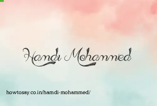 Hamdi Mohammed