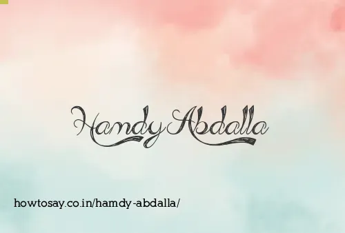 Hamdy Abdalla