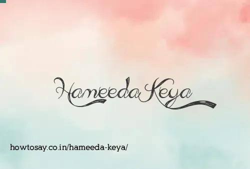 Hameeda Keya
