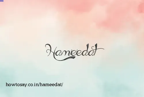 Hameedat