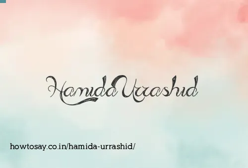 Hamida Urrashid
