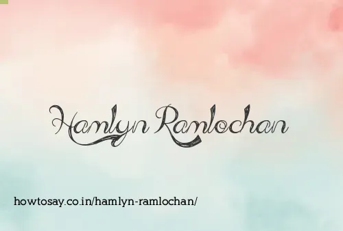Hamlyn Ramlochan