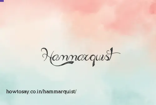 Hammarquist