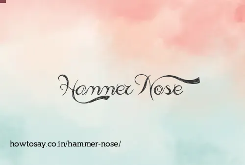 Hammer Nose