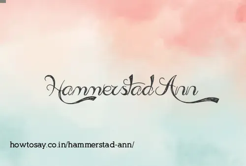Hammerstad Ann