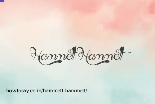 Hammett Hammett