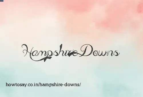 Hampshire Downs