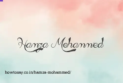 Hamza Mohammed